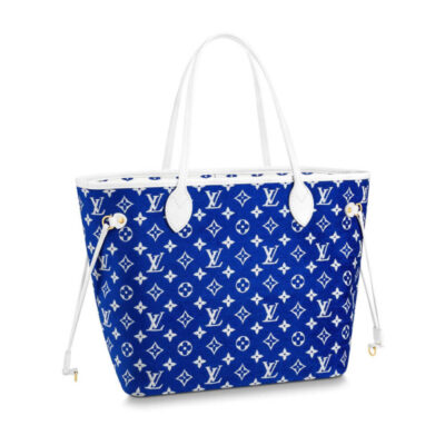 Replica Louis Vuitton Monogram Jacquard Velvet Neverfull Mm M46220